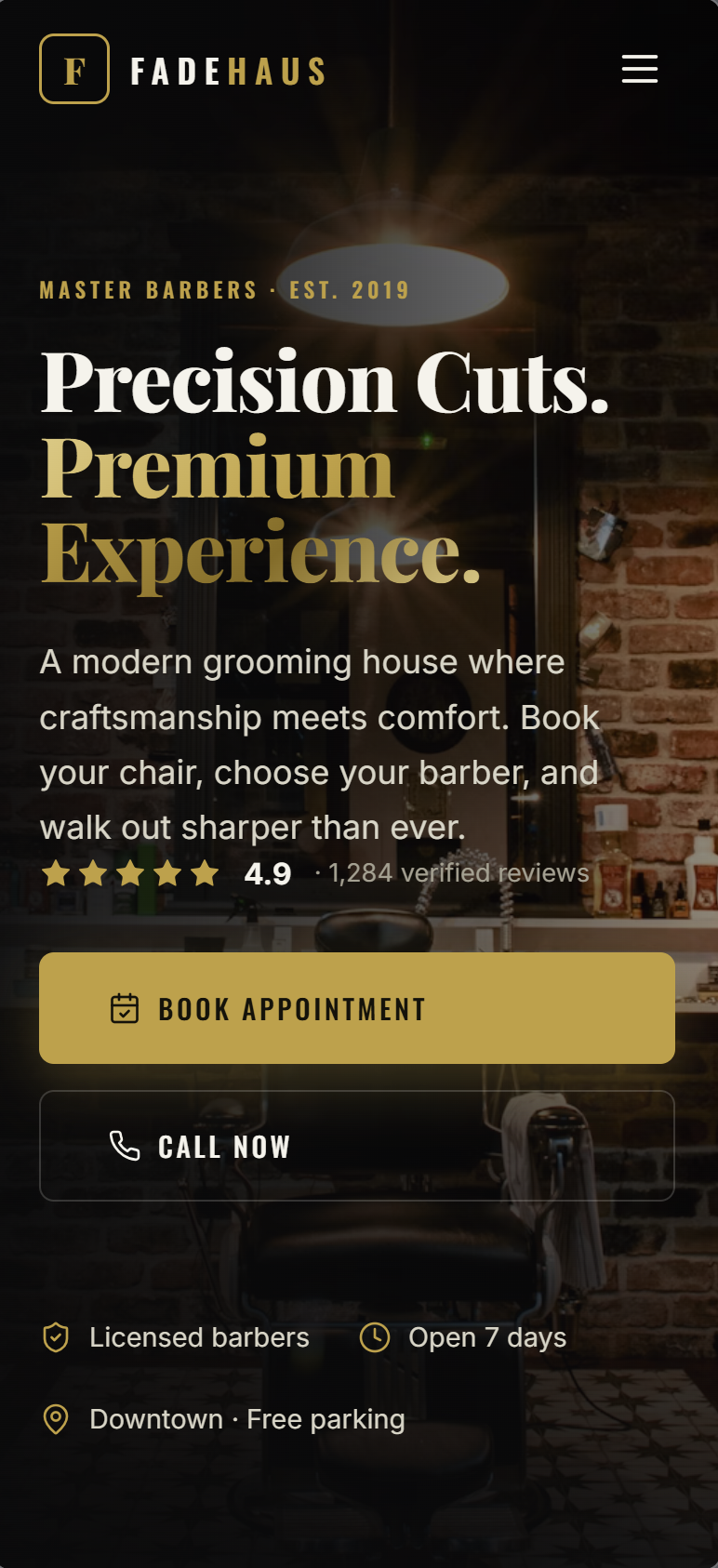 Website design 1 — phone